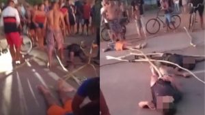 Adolescentes morrem eletrocutados ao tentar pegar pipas em fios de alta tensão