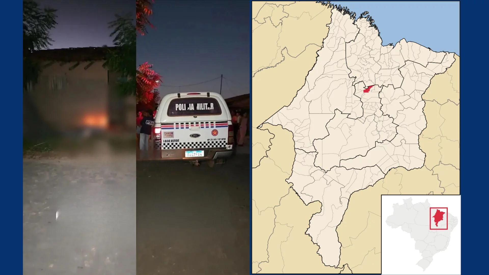 Homem é morto a tiros na porta de casa no MA