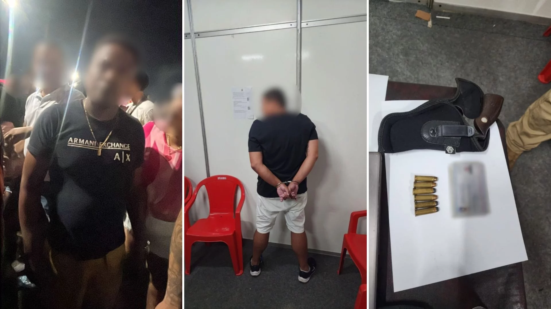 Reconhecimento facial no Arraial do Castelão identifica três foragidos da Justiça