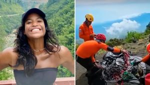 Corpo de turista brasileira é resgatado de cratera na Indonésia