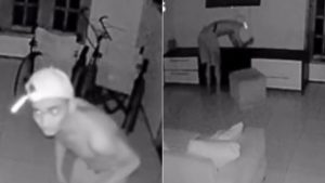 VÍDEO: Criminoso invade casa de irmãos cadeirantes e rouba TV, em São Luís