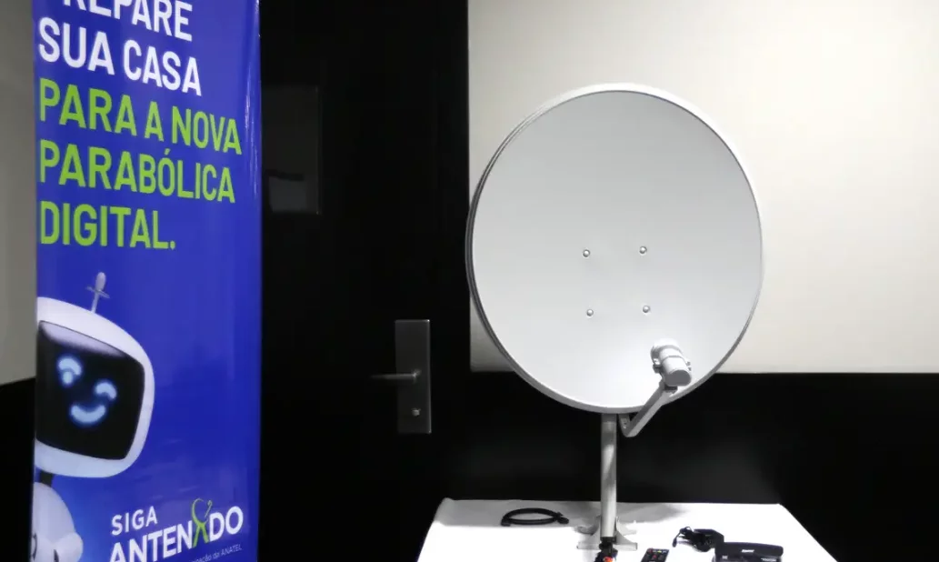 Termina na próxima segunda (30) o prazo para pedir parabólica digital