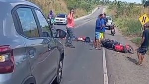 VÍDEO: Acidente entre motos deixa uma morte na BR-135