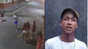 VÍDEO: Assaltante é preso e pede desculpas após atacar meninas