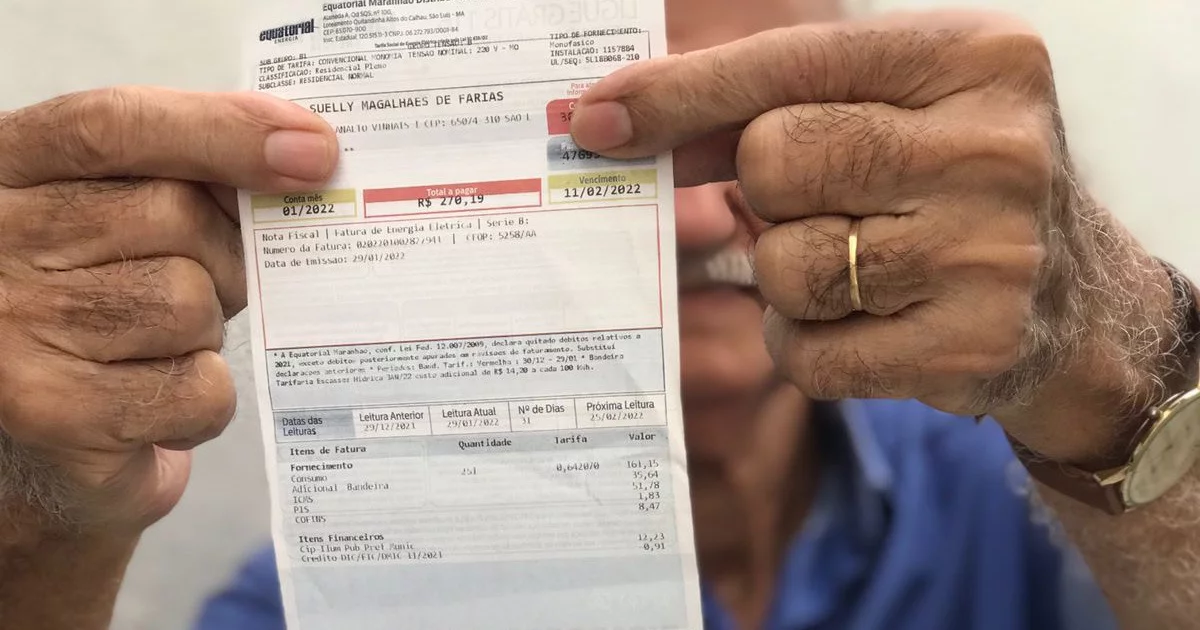 Mais de 350 mil famílias de baixa renda terão descontos na conta de luz