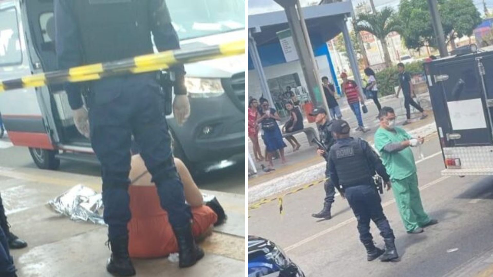 Idosa morre após passar mal em terminal de ônibus