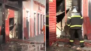 Incêndio destrói loja de roupas no Centro de São Luís