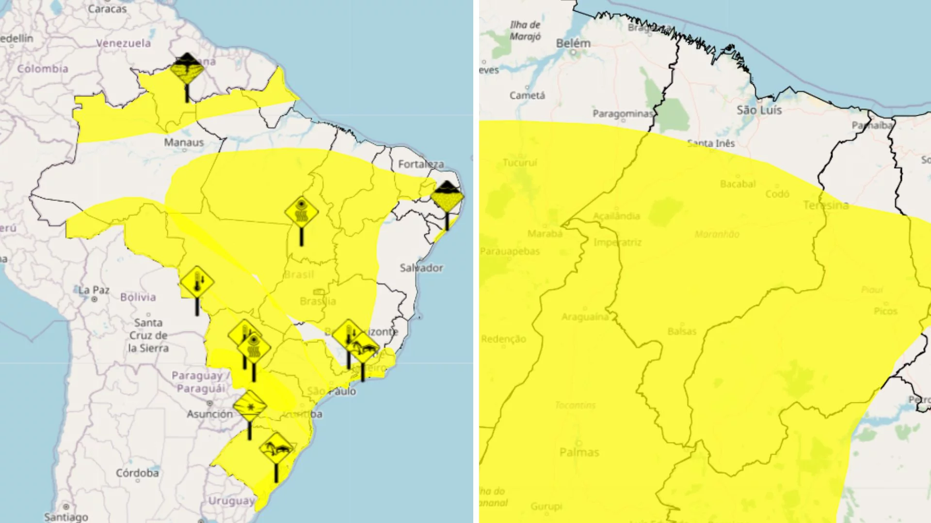 MA tem alerta de baixa umidade em 130 cidades nesta sexta (18)