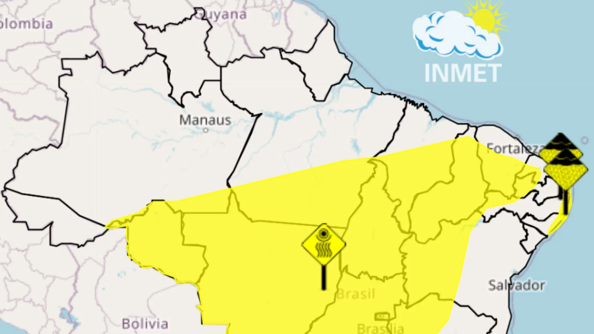MA tem alerta de baixa umidade até quinta-feira (24)