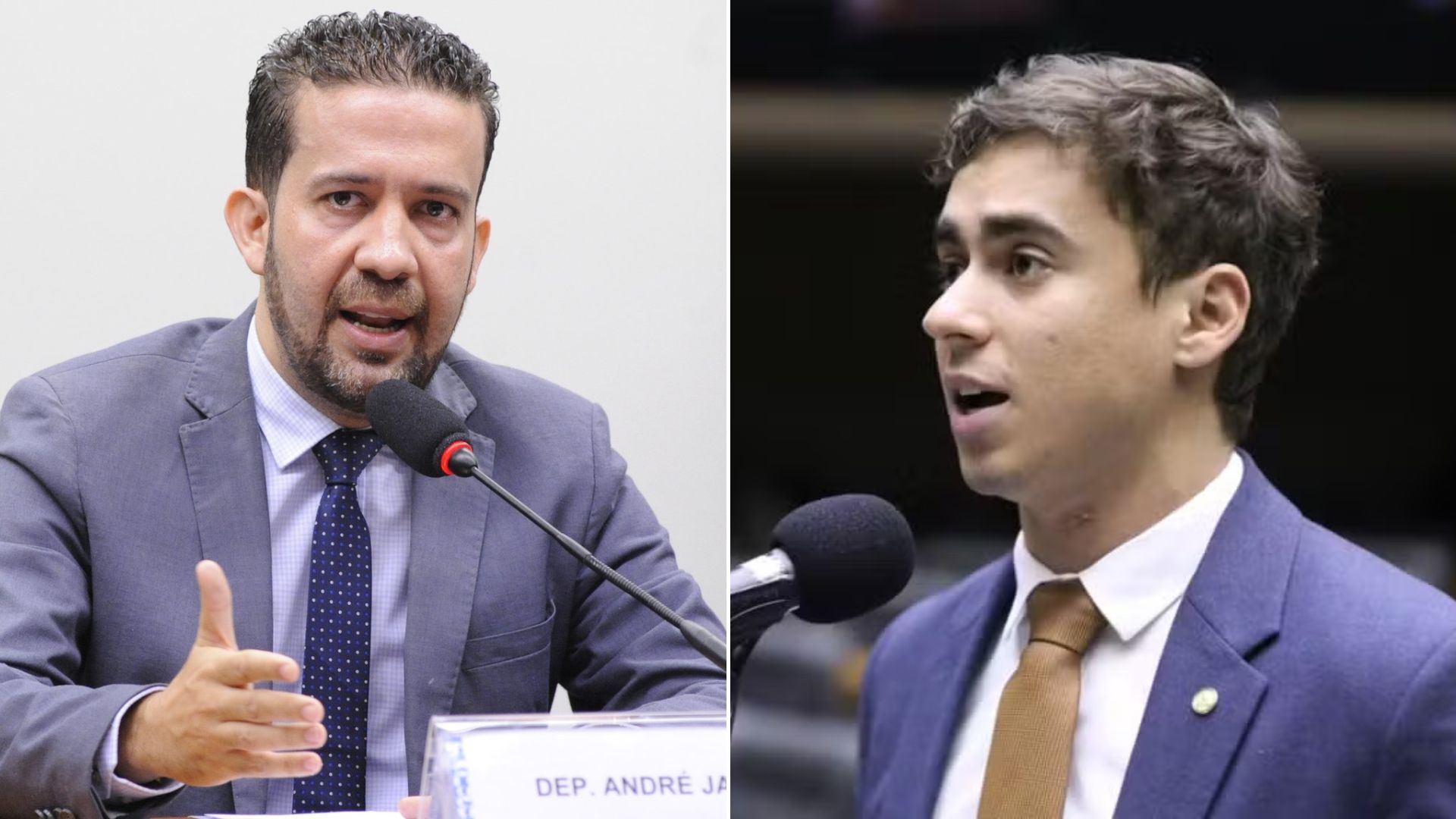 André Janones tem mandato suspenso por ofender Nikolas