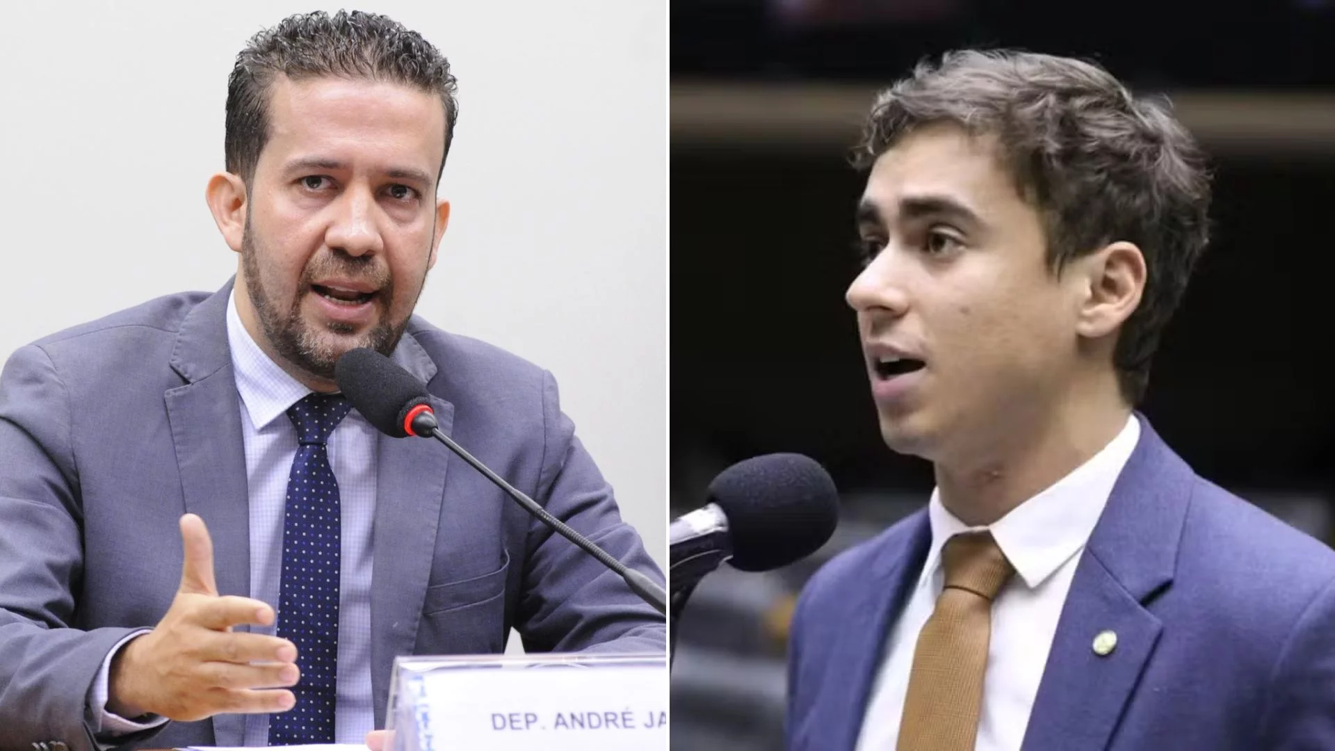 André Janones tem mandato suspenso por ofender Nikolas