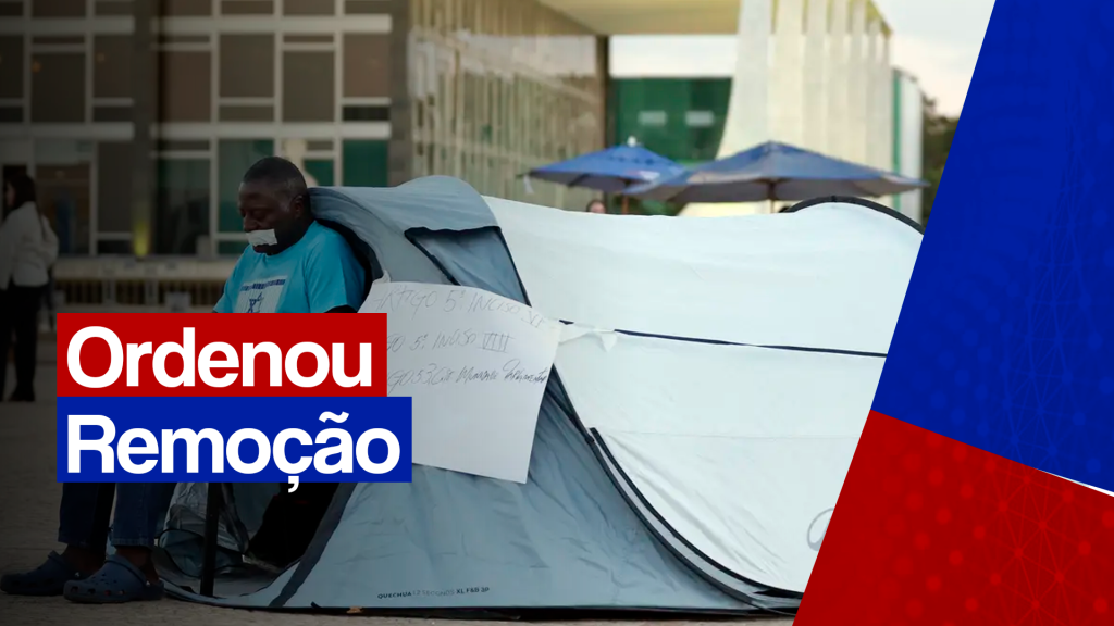 Moraes ordena remoção de deputados do PL acampados em frente ao STF