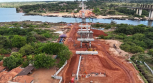 Nova ponte sobre o rio Tocantins já tem metade das obras concluídas