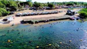 Praias Remanso dos Botos e Tio Claro registram grande fluxo de turistas