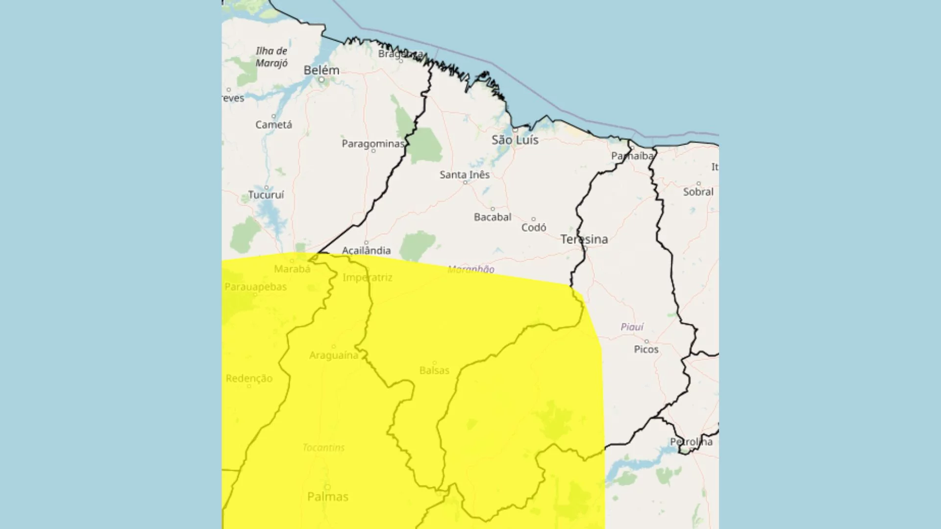 Maranhão tem baixa umidade do ar em 58 cidades