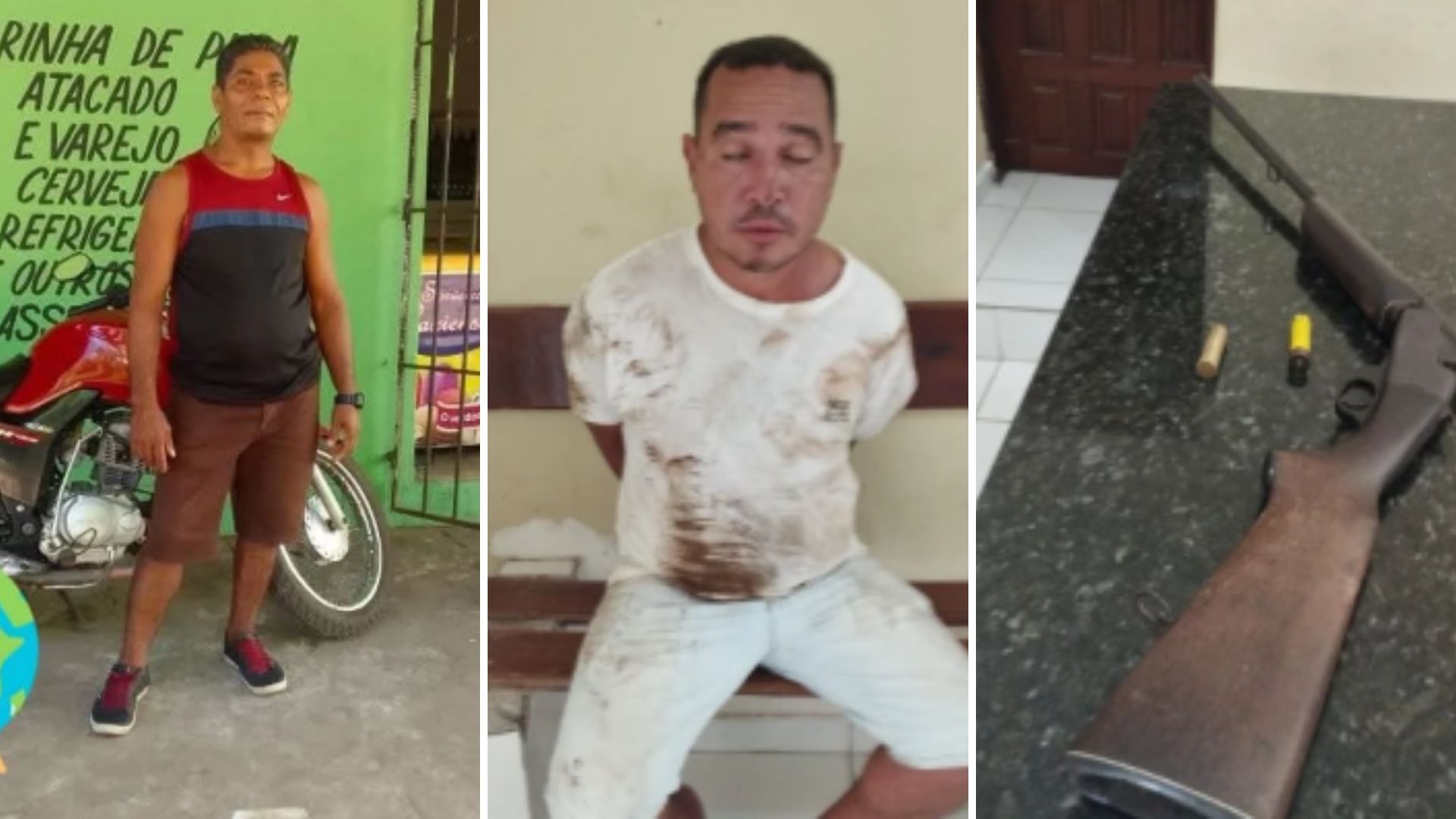 Preso suspeito de matar comerciante com tiro de espingarda