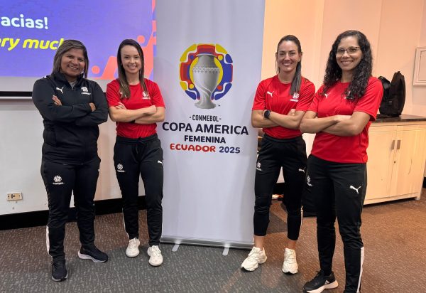 Mulheres fazem história na arbitragem da Série D