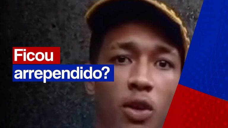 Tentou roubar , mas depois teve que pedir desculpas para a polícia