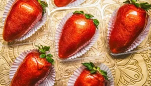 “Morango do amor” ameaça saúde bucal