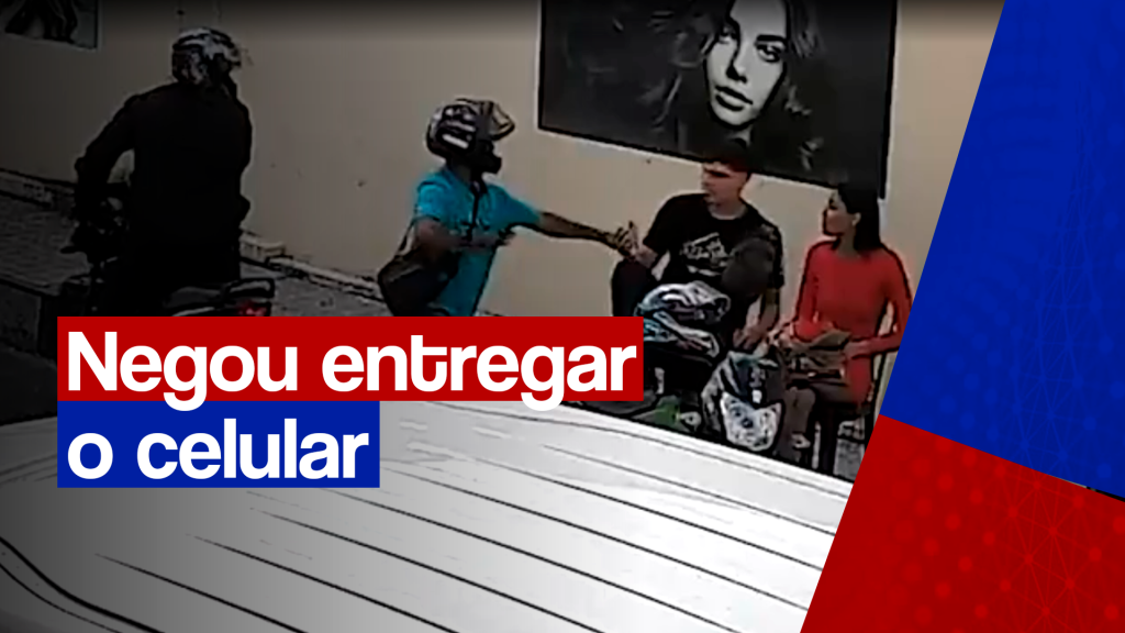 Homem reage a tentativa de assalto e leva tiro no rosto