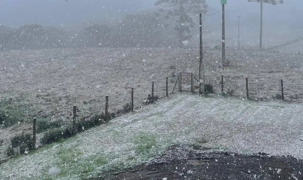 Baixas temperaturas podem causar geadas no Sul e Sudeste, diz Inmet