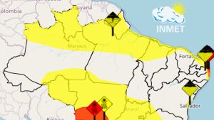 Maranhão tem alerta amarelo para chuvas nesta sexta (15)