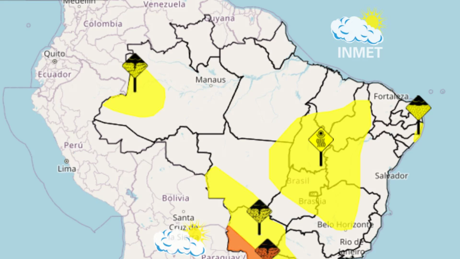 Maranhão tem sol e alerta de baixa umidade nesta segunda (04)