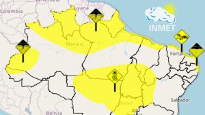Maranhão tem alerta de chuvas  e baixa umidade nesta quarta (6)