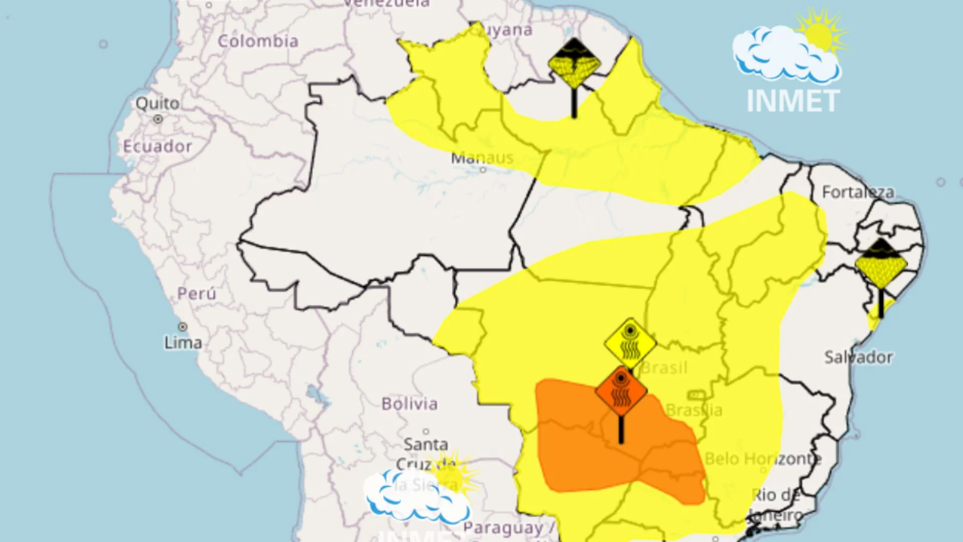 Maranhão segue sob alerta amarelo nesta sexta-feira (01)