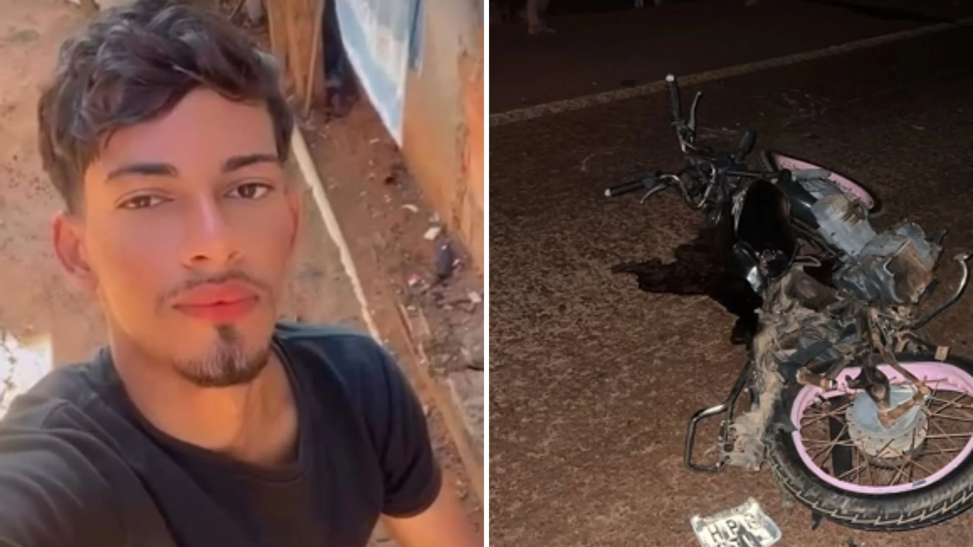 VÍDEO: Jovem morre em grave acidente de moto na BR-010