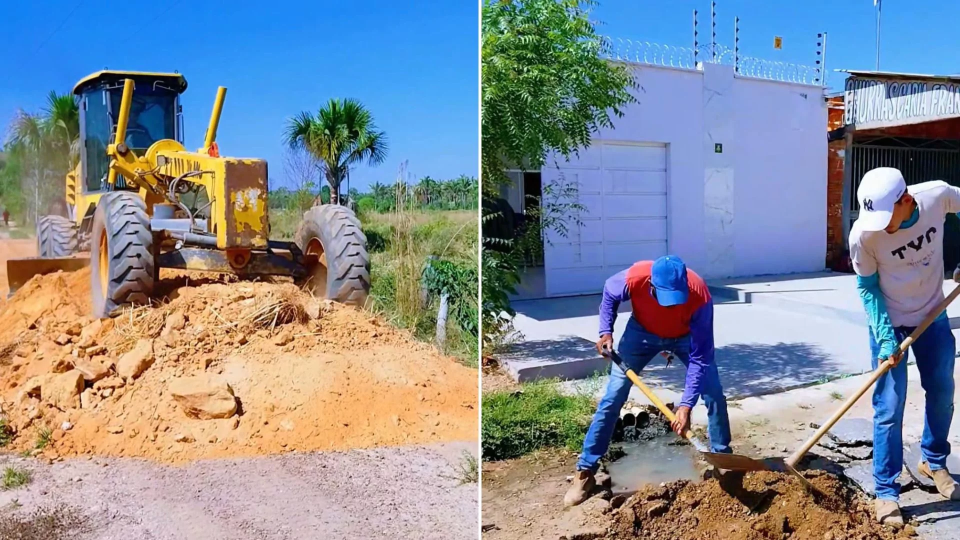 Buritirana inicia semana com obras que beneficiam a população