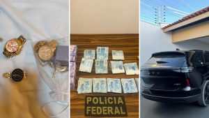VÍDEO: PF apreende carros, joias e dinheiro em operação no MA