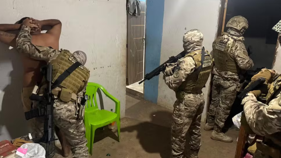 VÍDEO: Megaoperação nas divisas do MA e PI já tem 42 presos