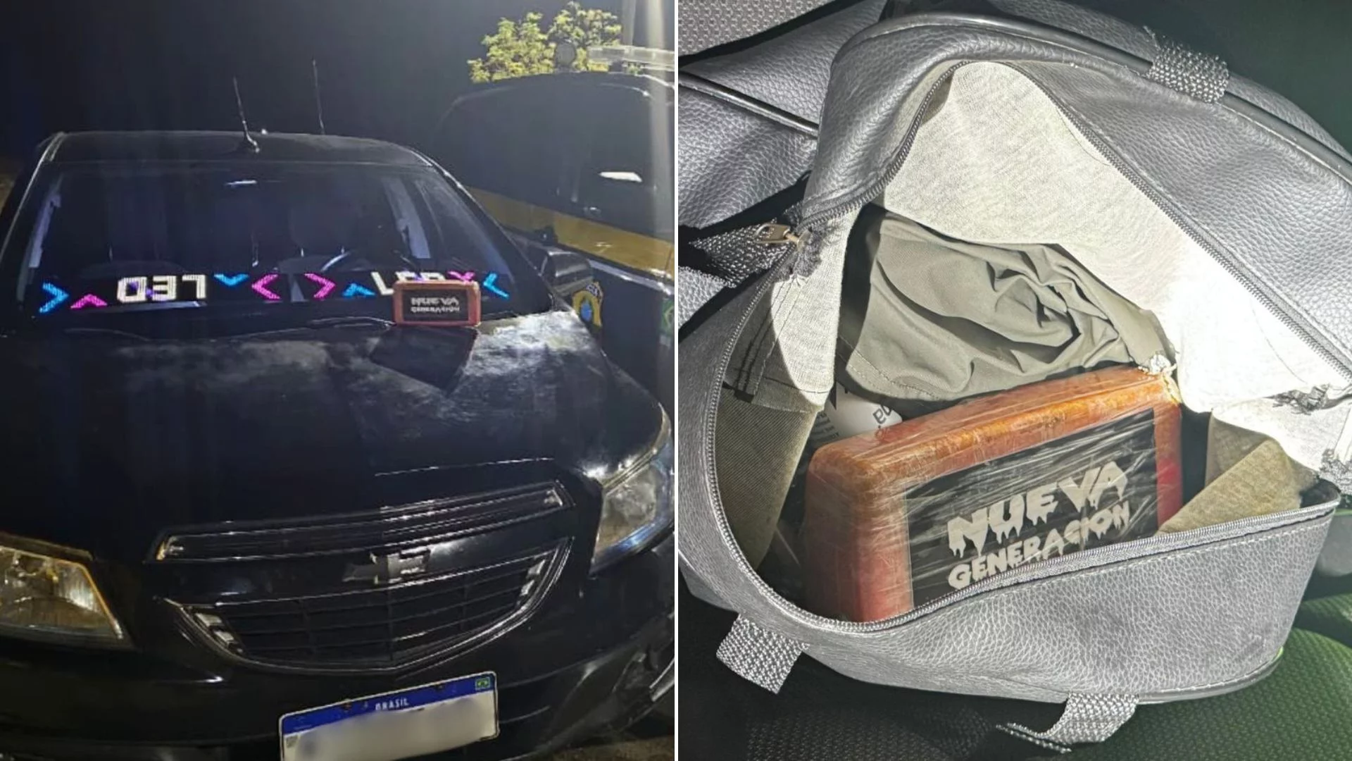 PRF apreende 1kg crack e rádios transmissores na BR-316