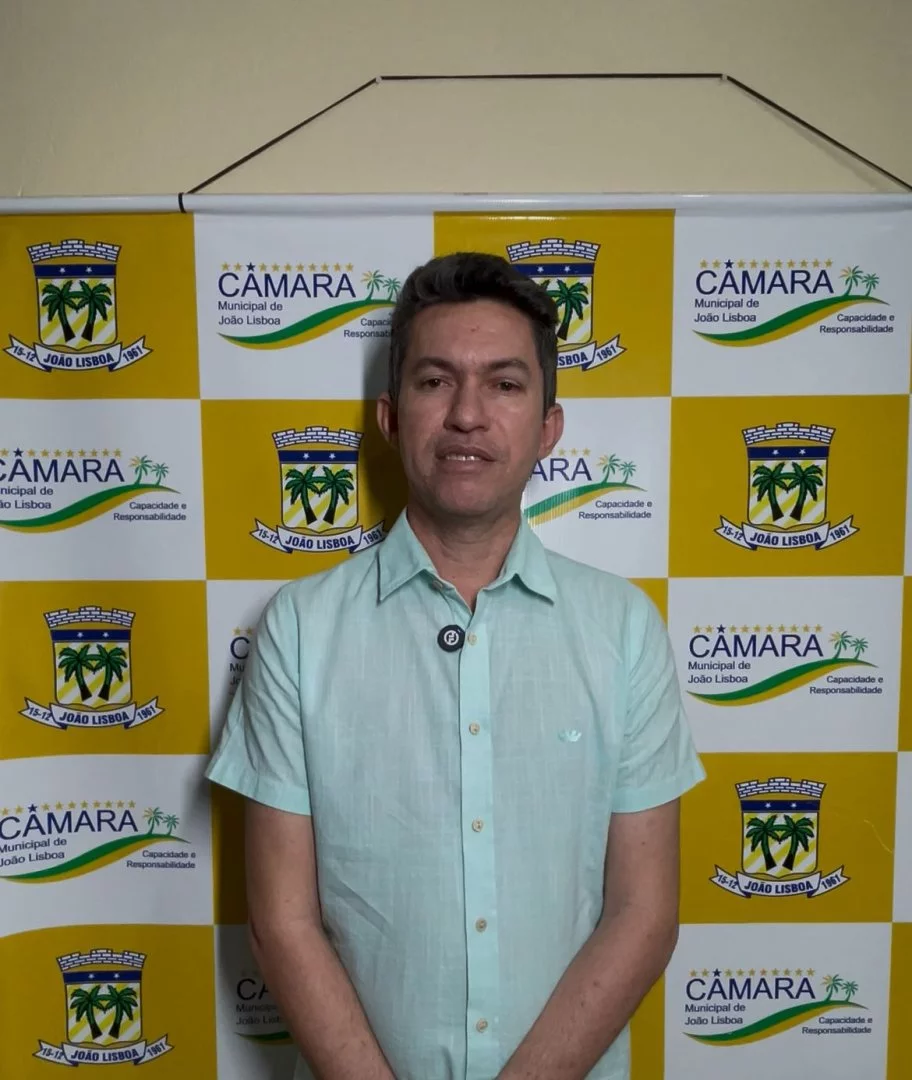 Presidente da Câmara de João Lisboa convida população para sessão solene