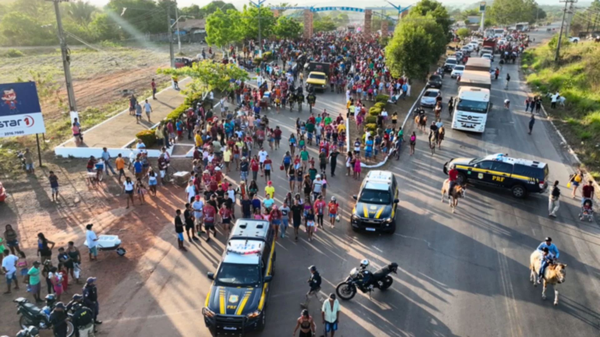 Trechos da BR-222 serão interditados para evento religioso