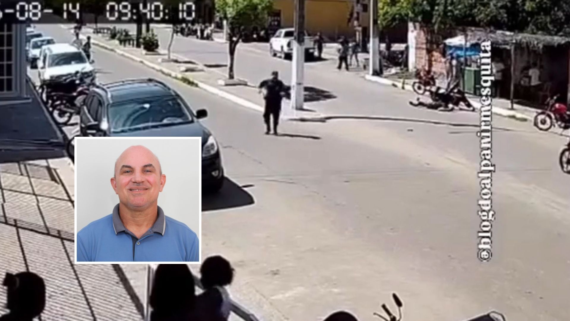 VÍDEO: Imagem mostra momento em que secretário é morto