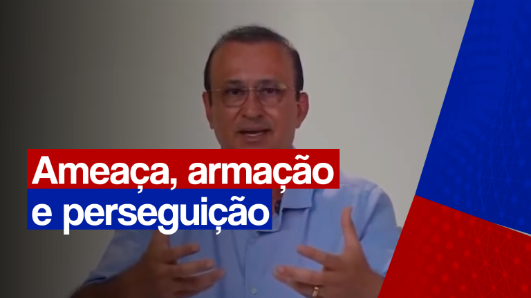 Presidente do MDB, Marcus Brandão expõe ameaça, armação e perseguição contra sua família