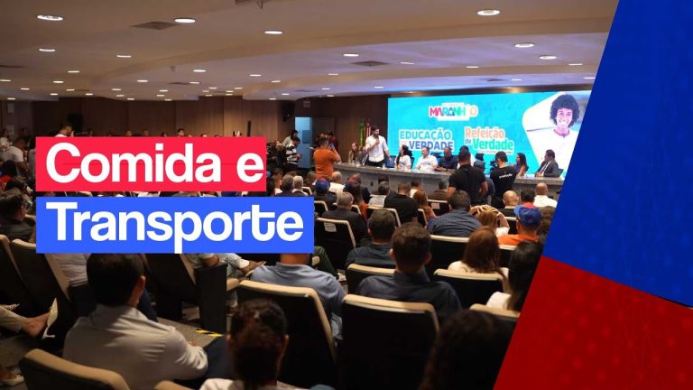 Maranhão garante comida e transporte a milhares de estudantes