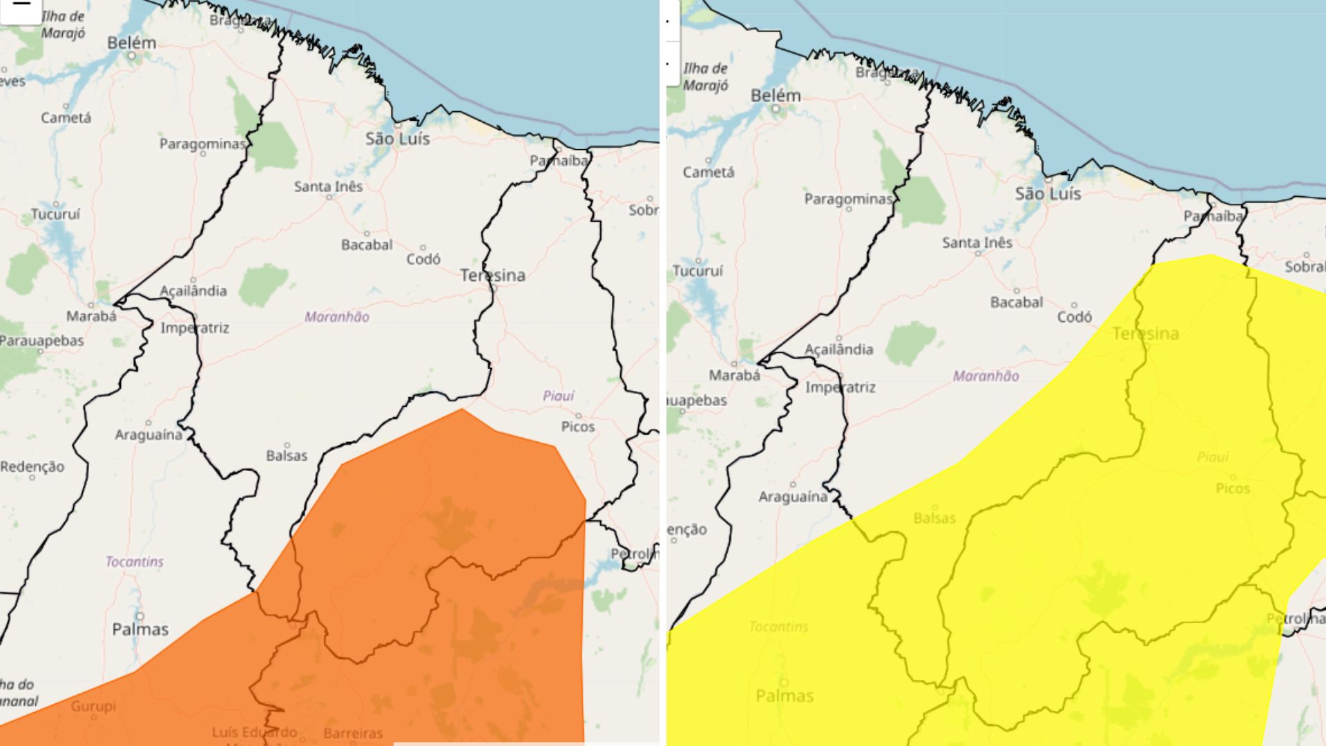 Maranhão tem calor e alertas de baixa umidade nesta terça (30)