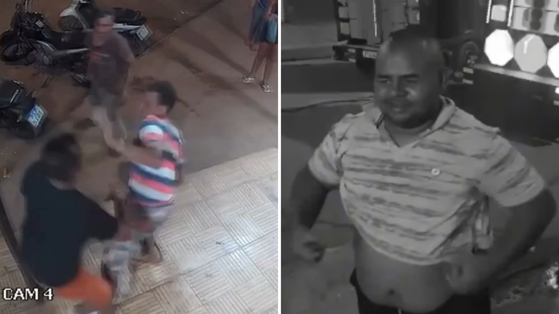 VÍDEO: Homem é morto a golpes de faca na porta de estabelecimento