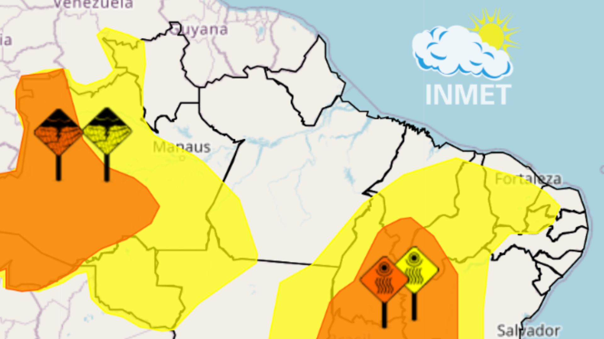 Alerta de baixa umidade e calor no Maranhão nesta segunda (29)