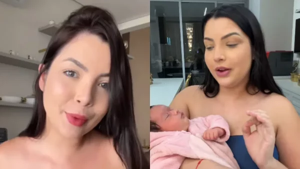 Influenciadora vira ré após disputa sobre nome da filha