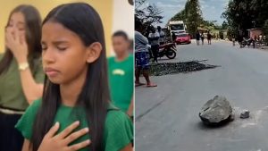 Adolescente morre após ser atropelada por caminhão