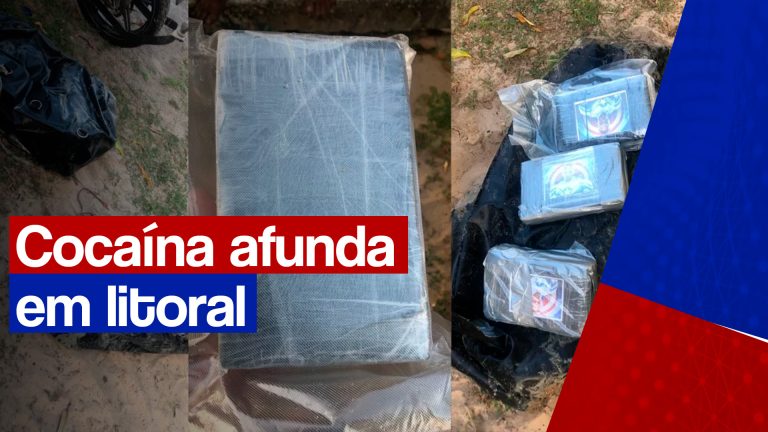 Cocaína afunda no litoral do MA e gera operação policial
