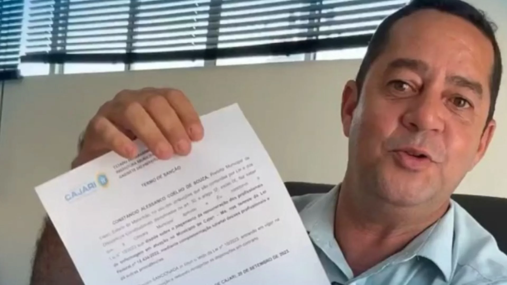 Prefeito exonera todos os contratados após alerta do TCE-MA