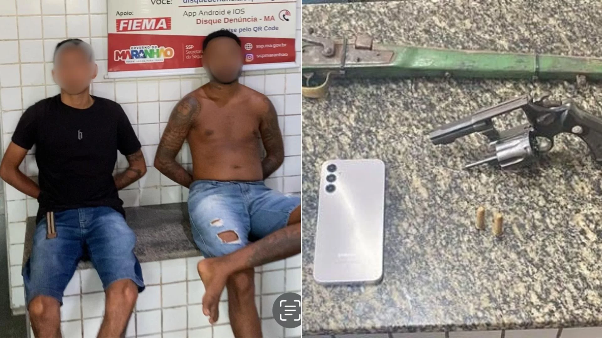Polícia prende dois dos envolvidos em tiroteio em São Luís