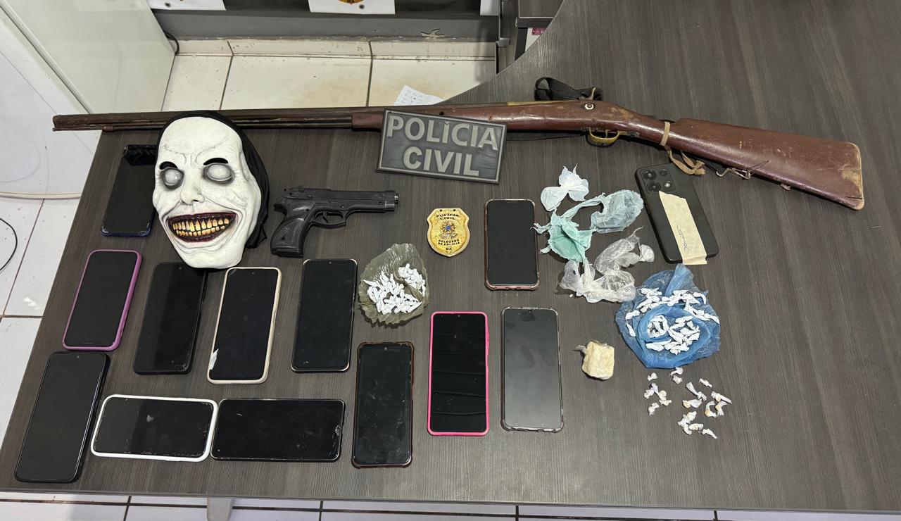 Polícia Civil prende seis suspeitos de tráfico de drogas no Maranhão