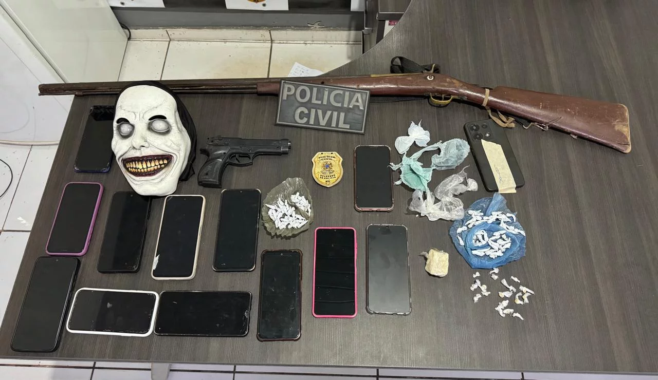 Polícia Civil prende seis suspeitos de tráfico de drogas no Maranhão