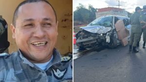VÍDEO: Policial do Piauí morre em colisão com viatura da Força Nacional